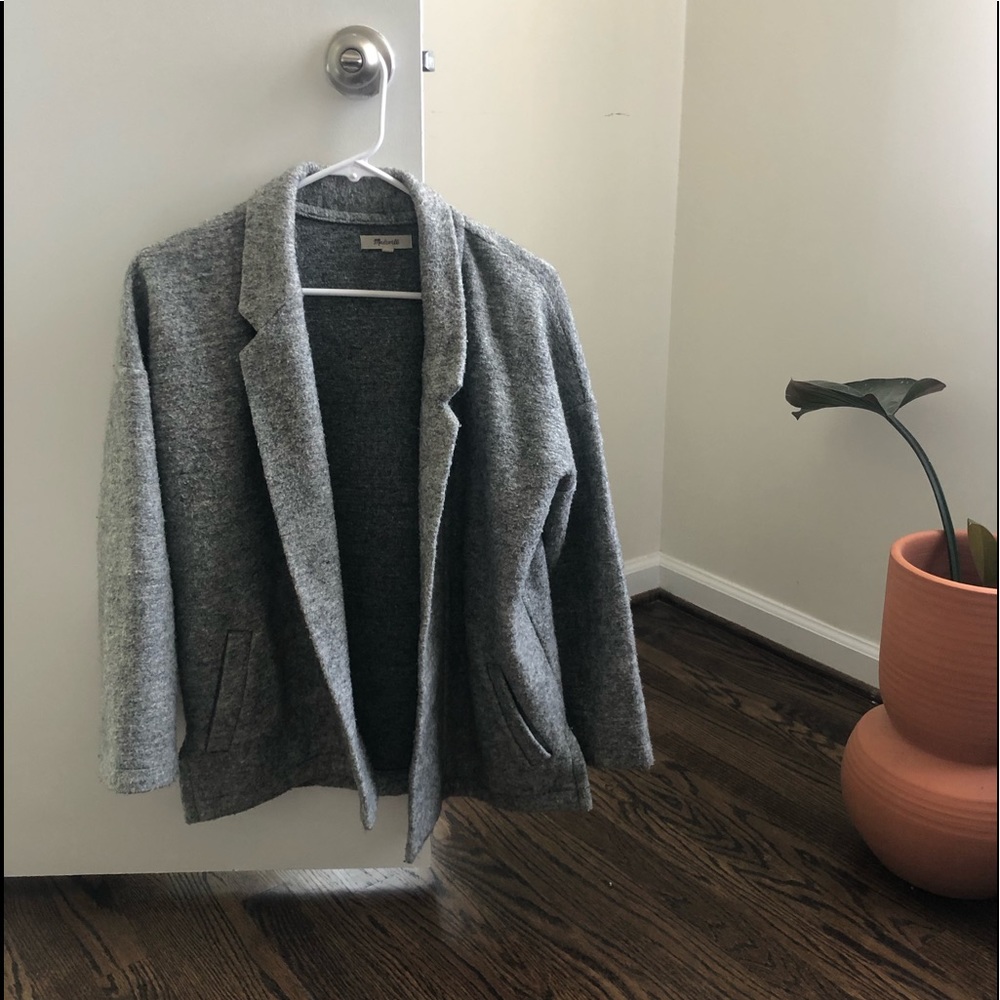 Madewell Oversized Wool Cardigan/Blazer Size S